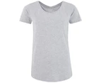 Comfy Co Womens Sleepy T Short Sleeve Pyjama T-Shirt (Heather Grey) - RW5318