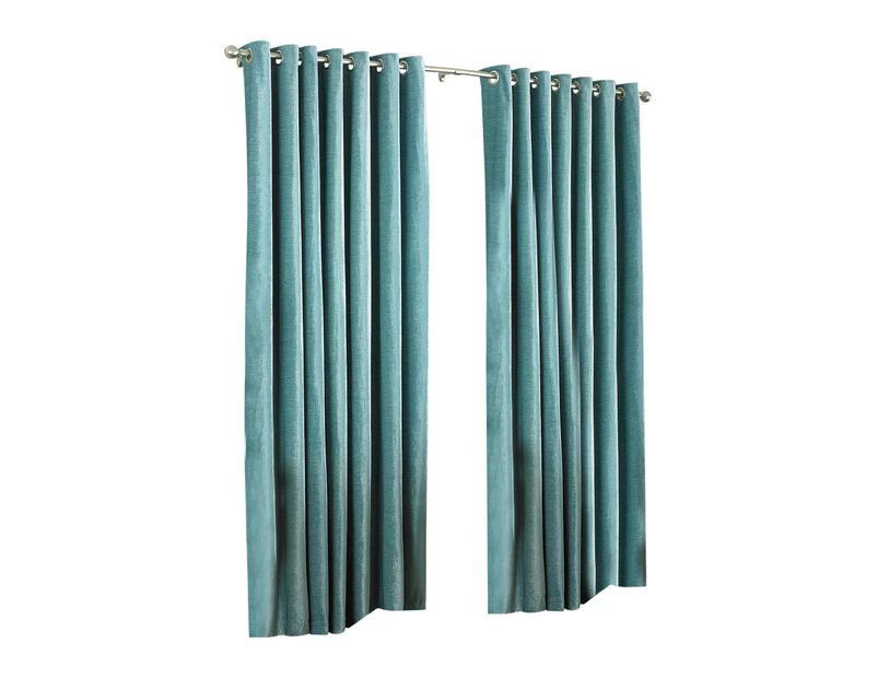 Riva Home Wellesley Ringtop Curtains (Duck Egg) - RV952
