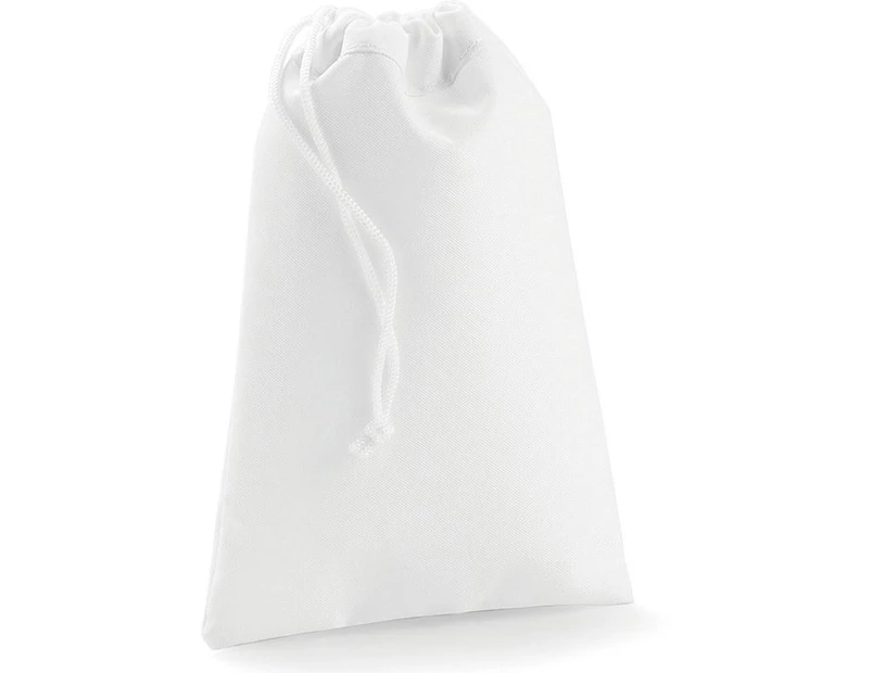 Bagbase Sublimation Stuff Bag (4 Sizes) (White) - BC3151