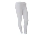 FLOSO Ladies/Womens Thermal Underwear Long Jane/Johns (Standard Range) (White) - THERM128