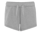 Comfy Co Womens Elasticated Lounge Shorts (Heather Grey) - RW5341