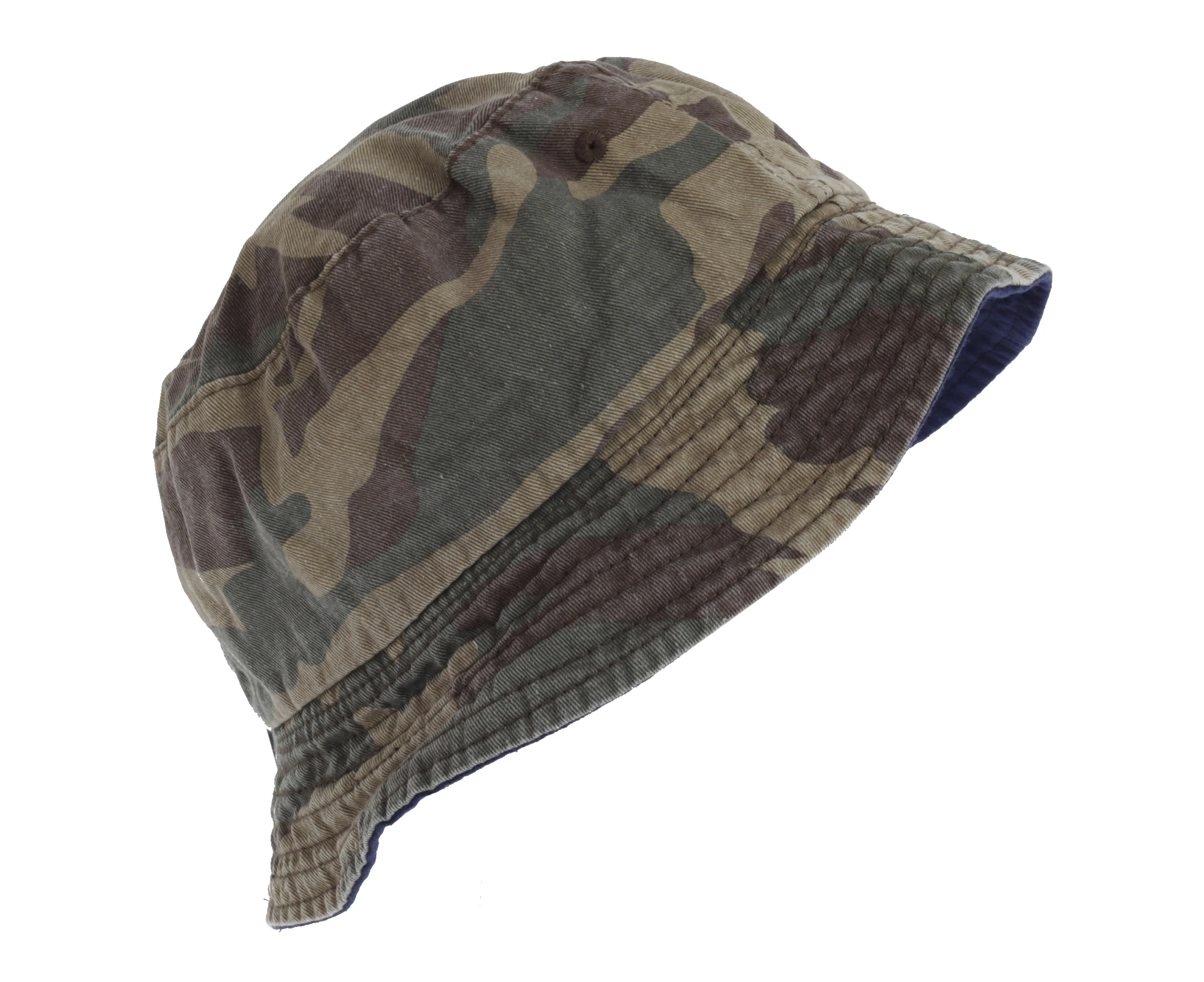 Tom Franks Mens Camo Bucket Summer Hat (Camo) - HA584