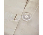 100% Cotton Beige Striped Duvet Cover Set