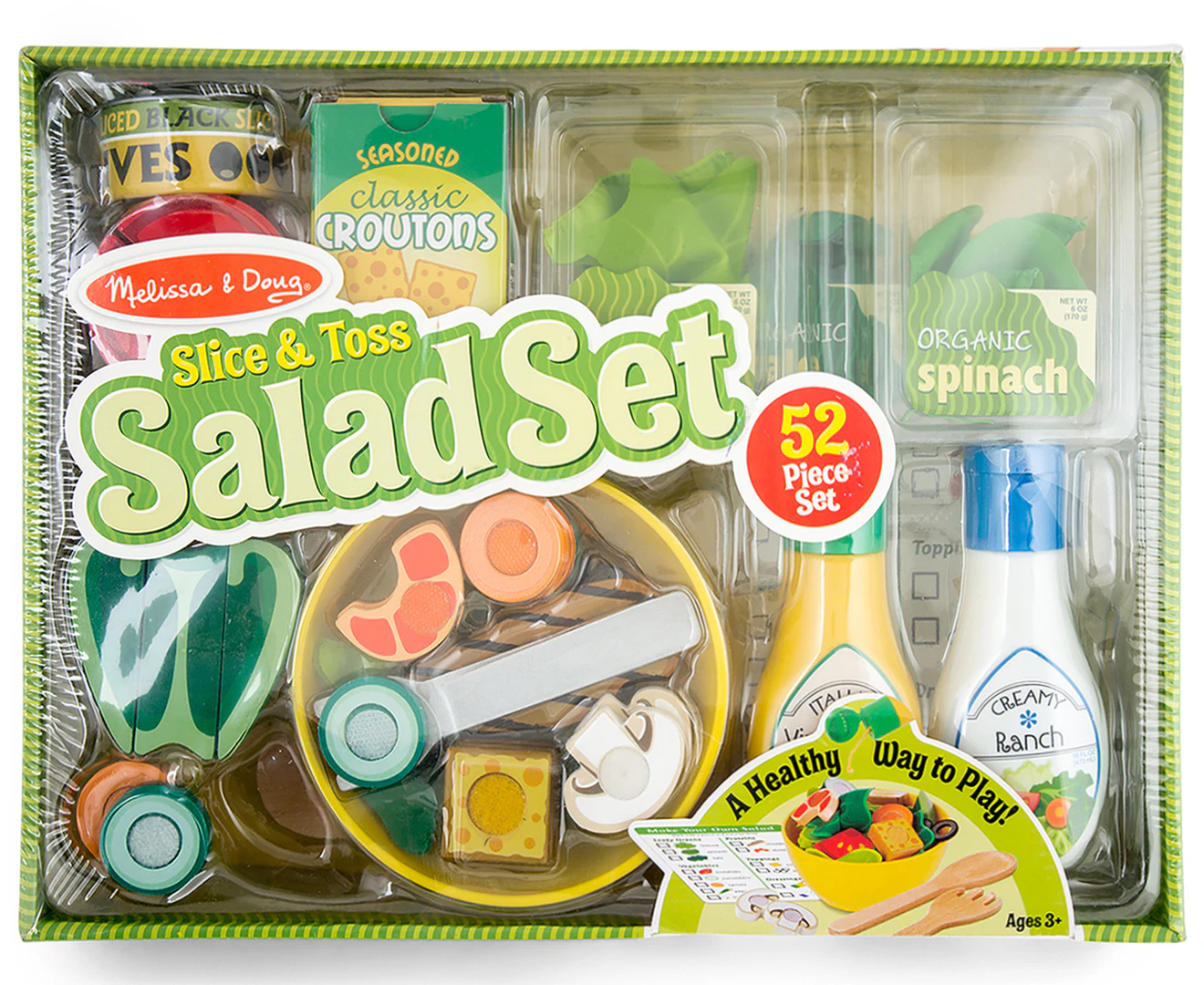 Melissa & Doug Slice & Toss Salad Set