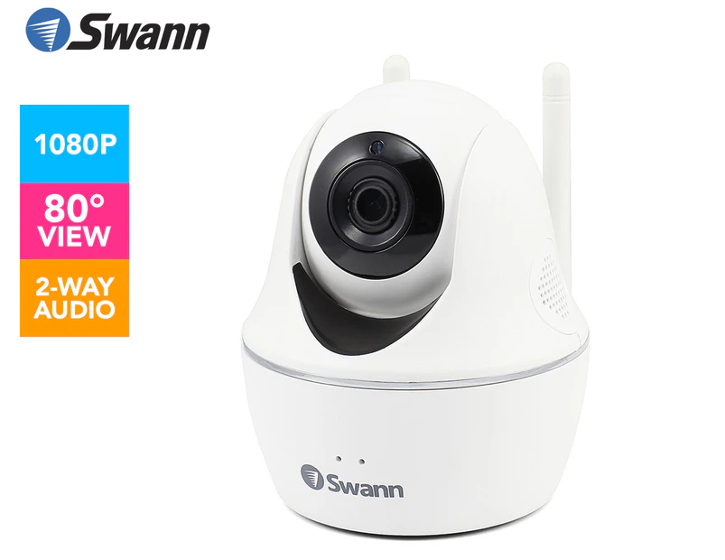 Swann WHD-PTCAM 1080P Wireless Pan & Tilt Home Security Camera