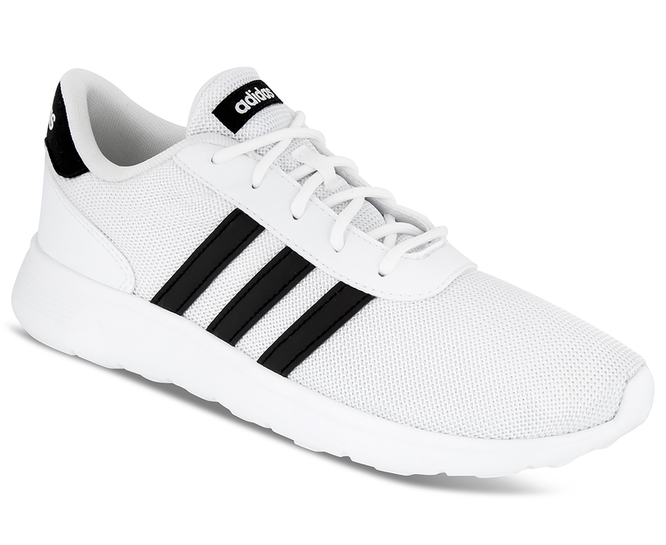 Adidas Women's Lite Racer Shoe - White/Core Black/White | Catch.co.nz