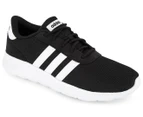 Adidas Women's Lite Racer Shoe - Core Black/White/White