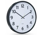 Toki - Kennett Silent Sweep Wall Clock - Charcoal - 50cm