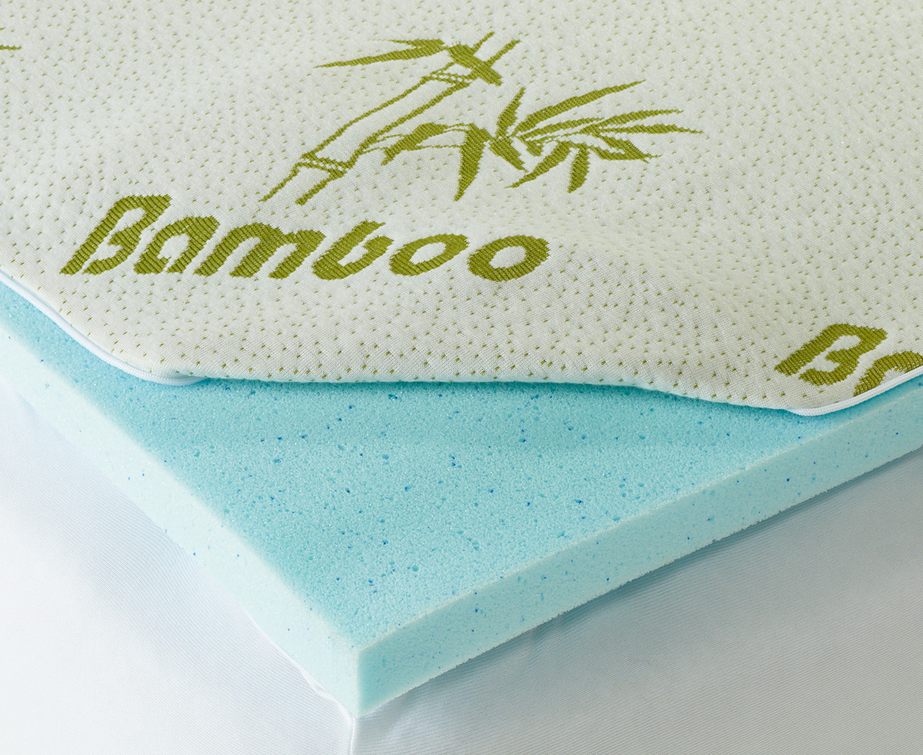 phase 2 bamboo gel infused mattress topper