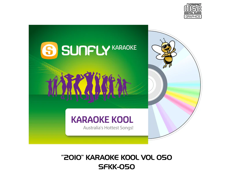 2010 Sunfly Karaoke Kool - CD+G - Aussie Radio Hits Vol 050