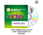 2010 Sunfly Karaoke Kool - CD+G - Aussie Country Radio Hits Vol 047