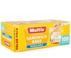 2 x Multix Resealable Sandwich Bags 100-Pack 4