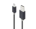Alogic USB2-01-MCAB 1m USB 2.0 USB Type A to Micro USB Cable Male to Male