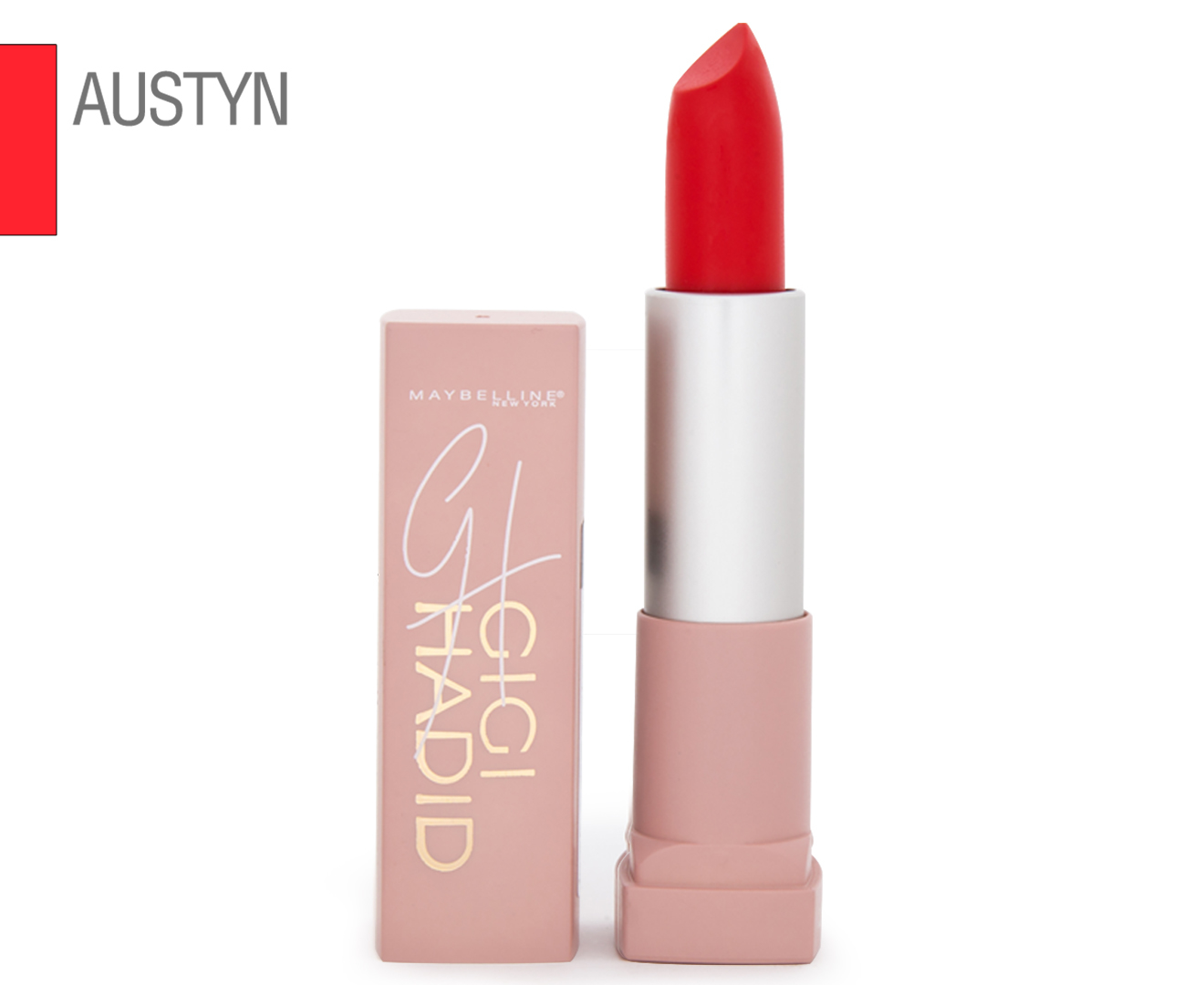 Maybelline X Gigi Hadid Matte Lipstick 42g Gg22 Austyn Nz 