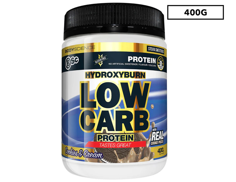 BSc HydroxyBurn Low Carb Protein Cookies & Cream 400g