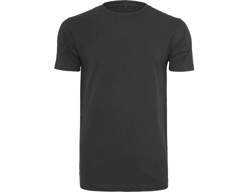 Build Your Brand Mens T-Shirt Round Neck (Black) - RW5815