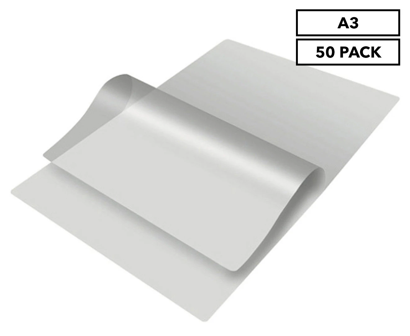 Lenoxx A3 Laminating Pouches 50-Pack