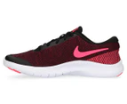 Nike Women's Flex Experience RN 7 Shoe - Black/Racer Pink/Wild Cherry