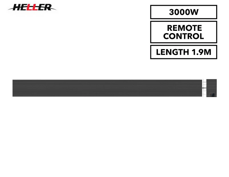 Heller 3000W Infrared Outdoor Strip Heater w/ Remote