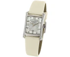 Stuhrling Original Women's 145D.1215P7 Classic Gatsby Daisy Swiss Quartz Diamond Mother Of Pearl Date Watch