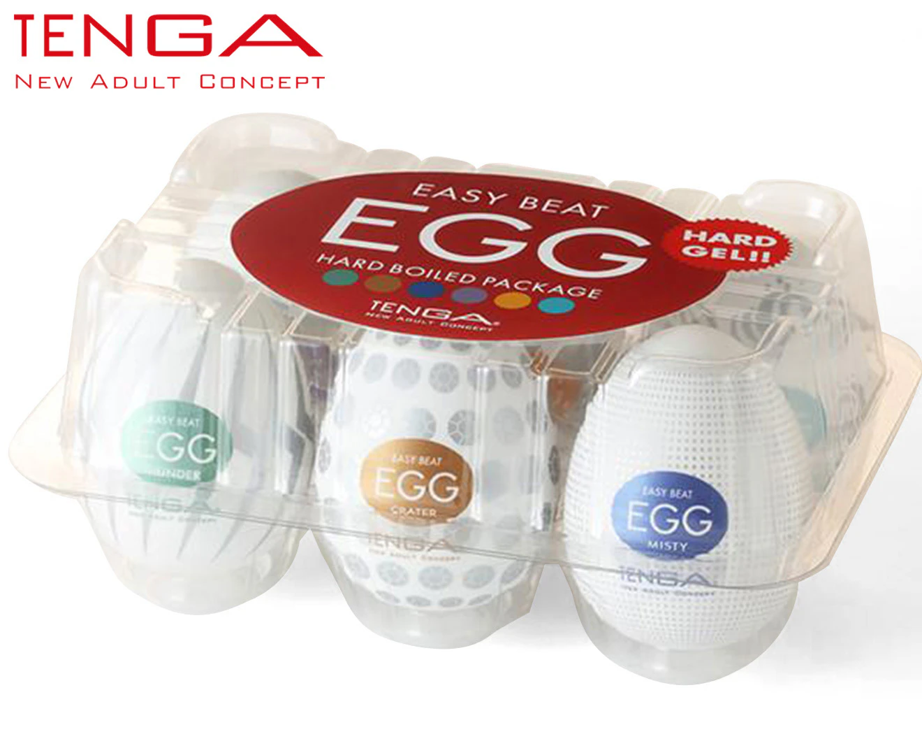 Tenga Egg New Season Variety 6 Pack - Multi