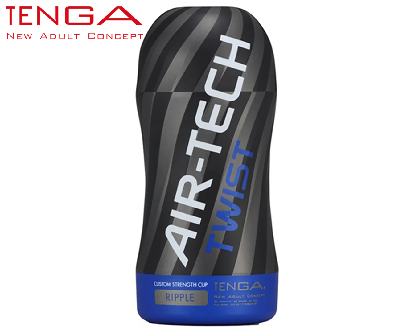 Tenga Air-Tech Twist Masturbator - Ripple Blue