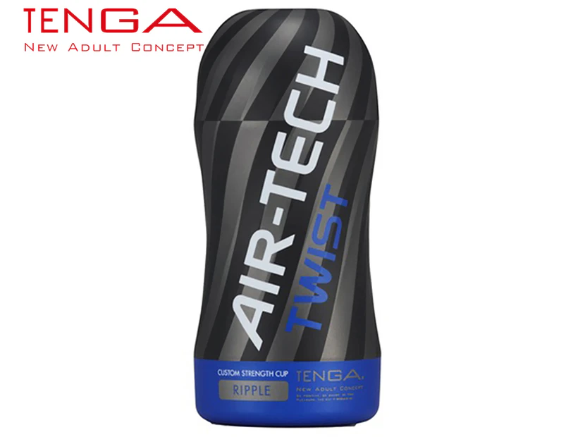 Tenga Air-Tech Twist Masturbator - Ripple Blue