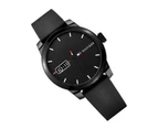 Tommy Hilfiger Black Silicone Men's Watch - 1791382