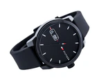 Tommy Hilfiger Black Silicone Men's Watch - 1791382