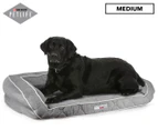 Petlife Medium Orthopedic Odour Resistant Dog Sofa - Grey
