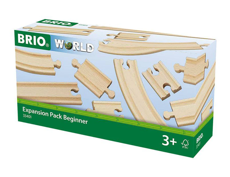 BRIO Wooden Tracks Beginner Expansion Pack