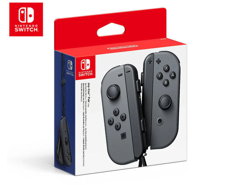 Nintendo Switch Joy-Con Pair - Grey | Catch.com.au