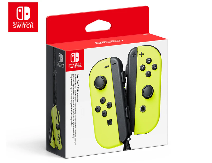 Nintendo Switch Joy-Con Controller Pair - Neon Yellow 