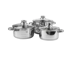 Carl Schmidt Sohn 7-Piece Belm Stainless Steel Cookware Set