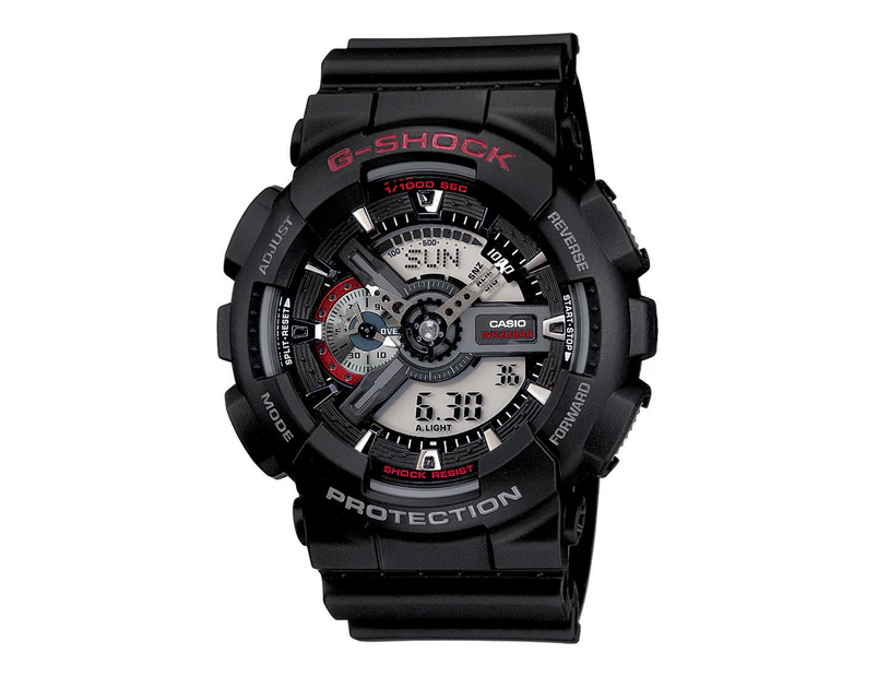 Casio G-Shock Men's 51mm GA110-1A Resin Watch - Black