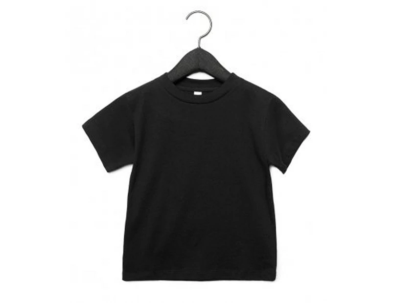 Canvas Childrens Unisex Crew Neck T-Shirt (Black) - PC3152