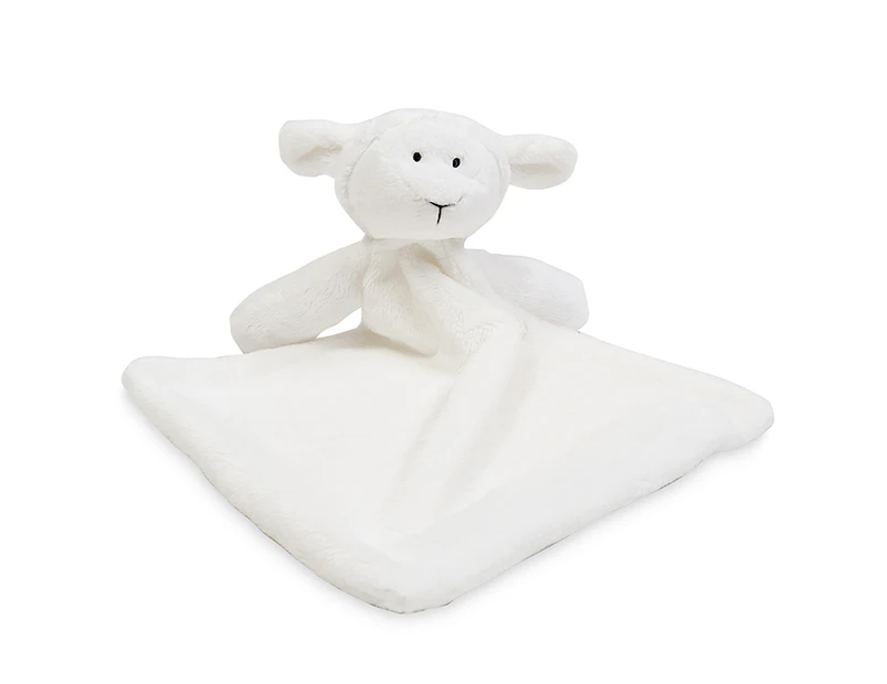 Mumbles Unisex Lamb Snuggy Plush Fleece Comforter / Blanket (Cream) - RW2749
