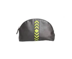 Eastern Counties Leather Womens Becky Chevron Detail Make Up Bag (Parrot) - EL113