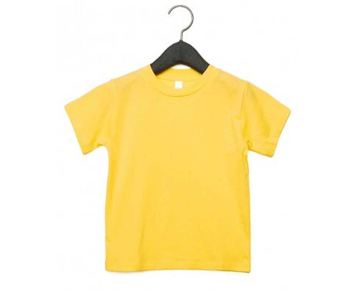 Canvas Childrens Unisex Crew Neck T-Shirt (Yellow) - PC3152