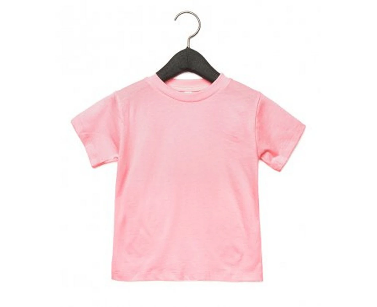 Canvas Childrens Unisex Crew Neck T-Shirt (Pink) - PC3152