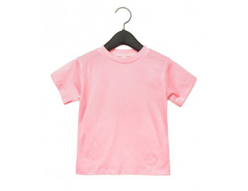 Canvas Childrens Unisex Crew Neck T-Shirt (Pink) - PC3152