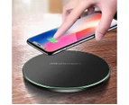 Wireless iPhone & Samsung Smartphone Charger - Black
