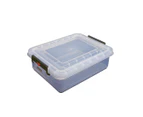 Araven Food Storage Box with Lid - Freezer Safe Suitable For Nesting and Stacking - Capacity: 40Ltr