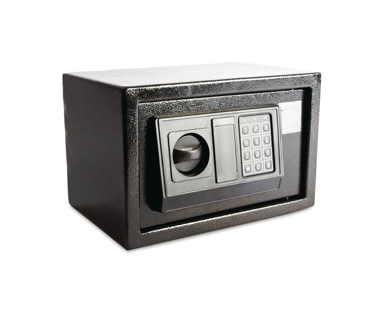 Bolero Standard Hotel Safe - Black - Steel