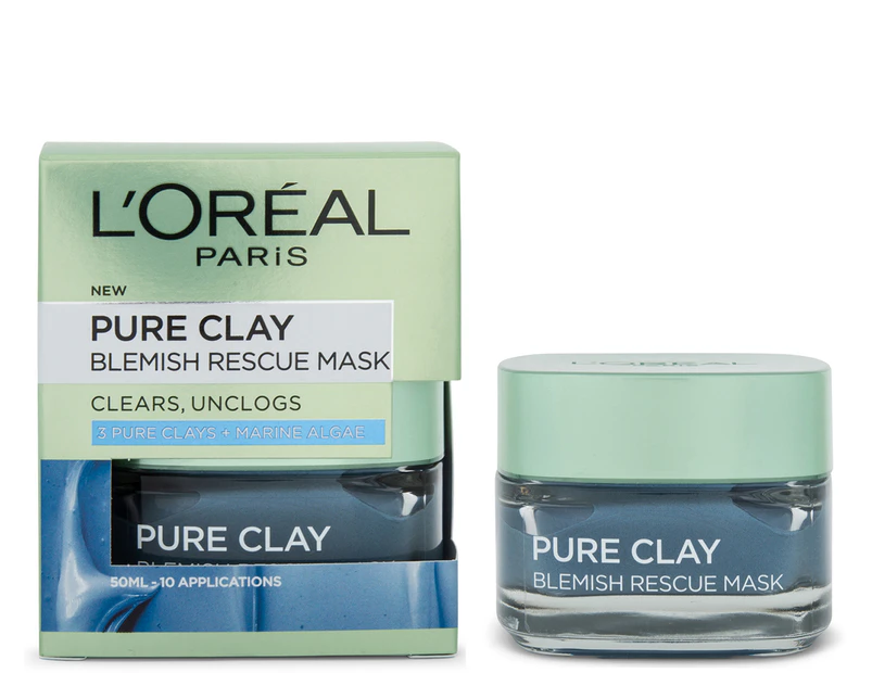L'Oréal Paris Pure Clay Blemish Rescue Mask 50mL