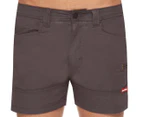Hard Yakka Men's 3056 Rip-Stop Short Shorts - Charcoal