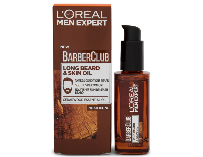 L'Oréal Paris Men Expert Barber Club Long Beard & Skin Oil 30mL