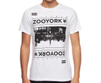 Zoo York Men's Reflector Short Sleeve T-Shirt - White