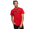 Zoo York Men's Classic Tag Short Sleeve T-Shirt - Fire Red