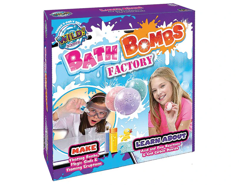 WILD! Science Fizzy Bath Bomb Factory